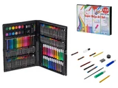 Przybory szkolne - Zestaw plastyczny do malowania w walizce 168el - miniaturka - grafika 1