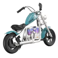 Motocykle - Motocykl Elektryczny dla Dzieci Hyper GOGO Cruiser 12 Plus z Aplikacją, 12 Cali, 160W, 5,2Ah, Głośnik Bluetooth - Niebieski - miniaturka - grafika 1