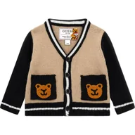 Swetry dla chłopców - Guess Kardigan | Regular Fit - miniaturka - grafika 1