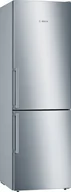 Lodówki - Bosch Serie 6 KGE368LCP lodówko-zamrażarka Wolnostojący 308 l C Stal nierdzewna - miniaturka - grafika 1
