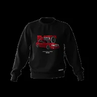 Odzież do sportów motorowych - Czarna bluza Mercedes-Benz W124-3XL - miniaturka - grafika 1