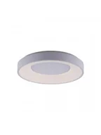 Lampy sufitowe - Paul Neuhaus Lampa sufitowa biała z diodą LED i pilotem - Meidan - miniaturka - grafika 1