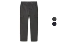 Spodnie i spodenki dla chłopców - pepperts!® Spodnie dziecięce cargo z bawełną - miniaturka - grafika 1