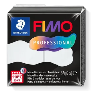 Staedtler Masa termoutwardzalna Fimo 57g biały - Masy plastyczne - miniaturka - grafika 1