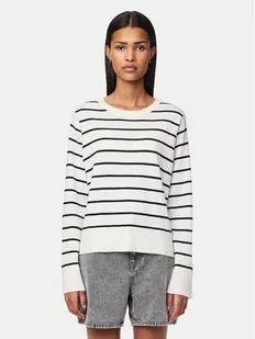 Pieces Sweter Joy 17150579 Biały Regular Fit - Swetry damskie - miniaturka - grafika 1