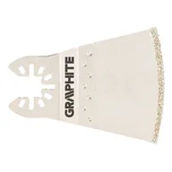 Brzeszczoty - GRAPHITE Brzeszczot łukowy do urządzenia wielofunkcyjnego, 68 mm, galwaniczne pokrycie nasypem diamentowym - miniaturka - grafika 1