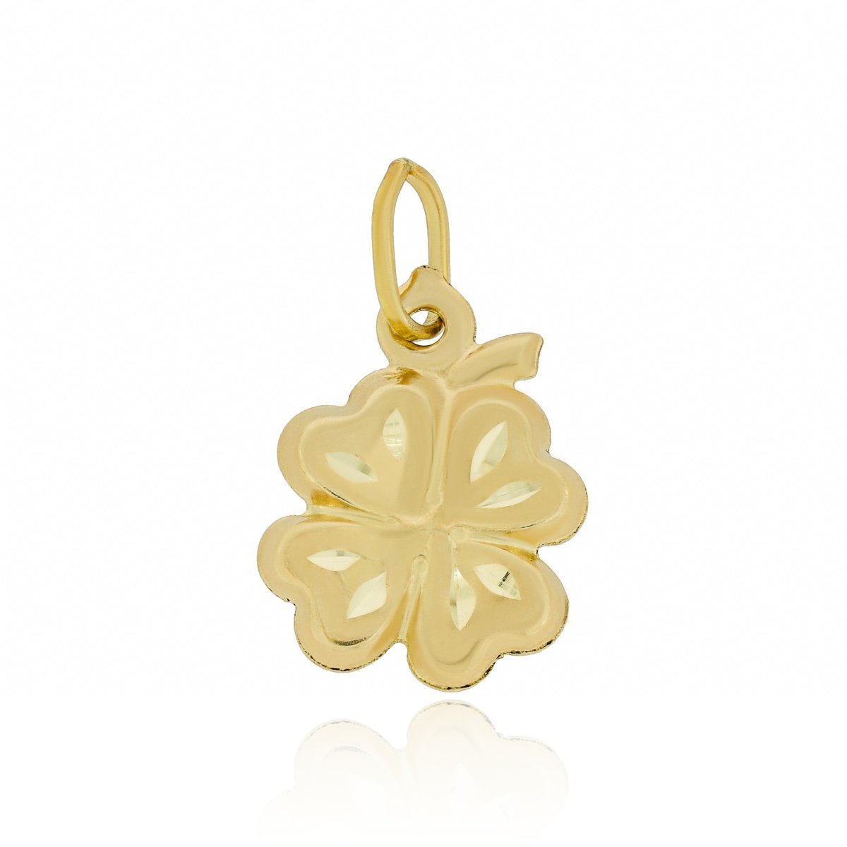 Złota zawieszka koniczyna pr. 585