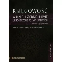 Księgowość w małej i średniej firmie uproszczone formy ewidencji + CD - Biznes - miniaturka - grafika 1