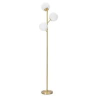 Lampy stojące - Mauro Ferretti Złota Lampa Podłogowa Szklane Kule Glamy B 1711430000 - miniaturka - grafika 1