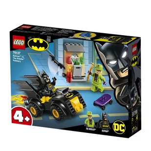 LEGO DC Super Heroes Batman i rabunek Człowieka Zagadki 76137 - Klocki - miniaturka - grafika 1