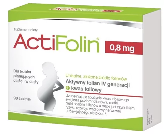 ActiFolin Tabl. 0,8 mg 90 Tabl.