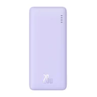 Powerbanki - Powerbank Baseus Airpow 10000mAh 20W (fioletowy) - miniaturka - grafika 1