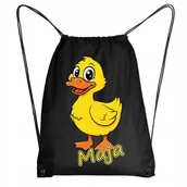 Plecaki worki - Worek Szkolny Na Buty Workoplecak WF Do Przedszkola Mała Kaczka Kaczuszka #1 - miniaturka - grafika 1