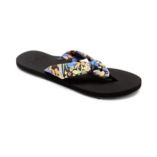 Damskie Japonki ROXY PAIA IV J SNDL ARJL100954-BPT – Czarny - Klapki i japonki damskie - miniaturka - grafika 1