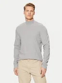 Koszulki męskie - Blend Golf 20717343 Szary Regular Fit - miniaturka - grafika 1