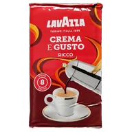 Kawa - Lavazza Cafe Crema e Gusto Ricco 250g kawa mielona - miniaturka - grafika 1