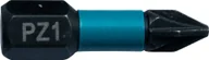 Bity - Makita MAKITA KOŃCÓWKA WKRĘTAKOWA PZ1-25mm /2szt. IMPACT BLACK - miniaturka - grafika 1
