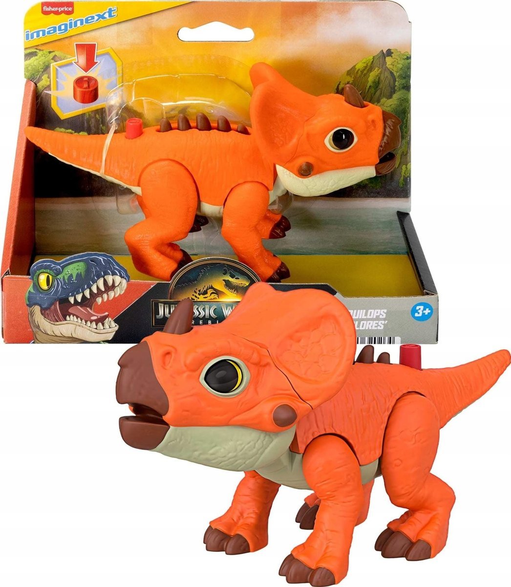 Figurka do akcji z dinozaurami Fisher-Price Imaginext Jurassic World z ruch