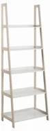 Regały - Actona Regał Wally Bamboo, lakierowany 5 półek 0000093592 - miniaturka - grafika 1