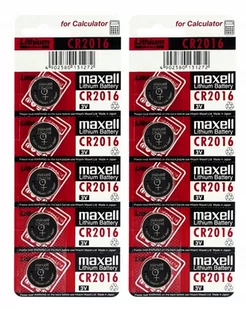 Maxell Bateria CR2016 3V 5szt. 785861 - Baterie i akcesoria - miniaturka - grafika 2