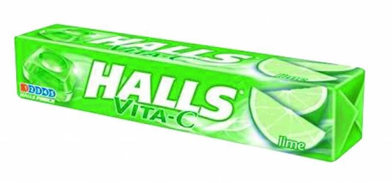 Halls Fresh Lime 33.5g