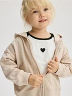 Bluzy dla dziewczynek - Reserved - Bawełniany komplet - beżowy - miniaturka - grafika 1