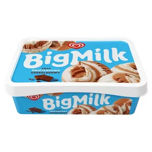 Big Milk Lody smak śmietankowo czekoladowy 900 ml - Lody i desery lodowe - miniaturka - grafika 1