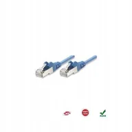 Pozostałe akcesoria sieciowe - PatchCord 100% miedź Intellinet Cat.6 UTP, 0,5m, niebieski - miniaturka - grafika 1