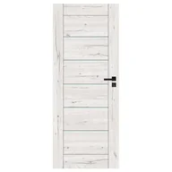 Drzwi wewnętrzne - Skrzydło drzwiowe Chicago silver pokój 80 lewe - miniaturka - grafika 1
