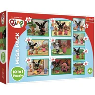 Puzzle - Trefl Puzzle 10w1 Co robi Bing$346 - miniaturka - grafika 1