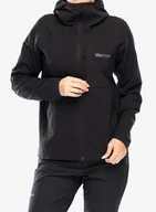 Kurtki damskie - Kurtka przeciwwiatrowa damska Marmot Pinnacle DriClime Hoody - black - miniaturka - grafika 1