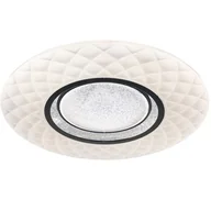 Lampy ścienne - Milagro Kinkiet LAMPA ścienna ORION 500 okrągła OPRAWA LED 10W pierścień ring biały 500 - miniaturka - grafika 1