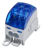 Inne akcesoria elektryczne - Simet Blok rozdzielczy - uniwersalny Al/Cu SUB 160 (82040) SIMBLOCK niebieski 81653003 81653003 - miniaturka - grafika 1
