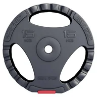 Obciążenia - Gorilla Sports 15 kg Obciążenie Grip Winylowe (100548-00007-0020) - miniaturka - grafika 1