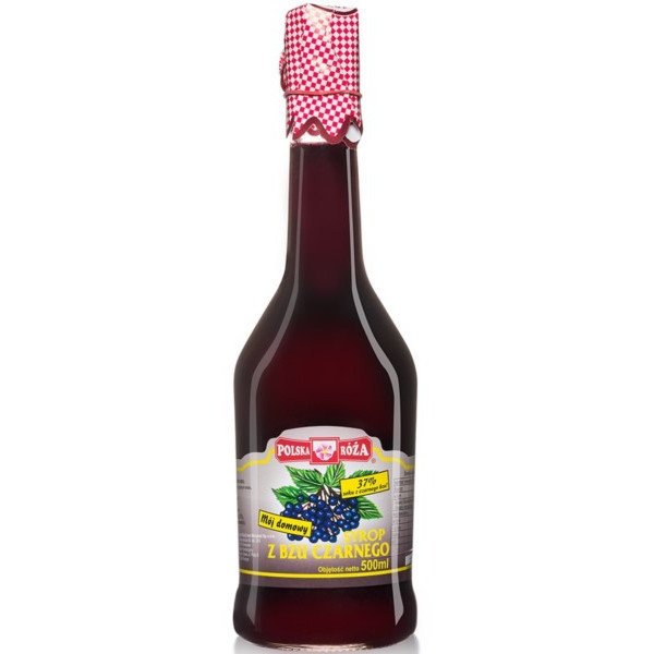Syrop z bzu czarnego POLSKA RÓŻA 500 ml