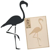 Szablony malarskie - Szablon Malarski tropikalny / 65x95cm / Flaming - miniaturka - grafika 1