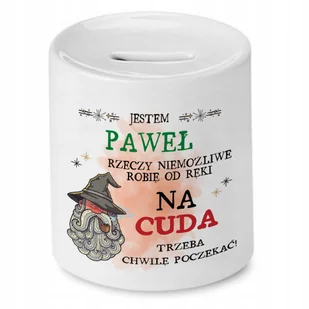 Dla Zoologa Skarbonka na Urodziny na Prezent z Nadrukiem ze Zdjęciem + Opakowanie na prezent (wzór 01) - Skarbonki - miniaturka - grafika 1