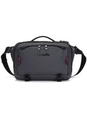 Torby męskie - Torba antykradzieżowa Pacsafe EXP 12" Sling Crossbody - slate - miniaturka - grafika 1