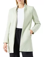 Płaszcze damskie - ONLY Damski płaszcz Onlsoho-Linea L/S Zip Coatigan Cc PNT, Reseda/detal: biały melanż, XS - miniaturka - grafika 1