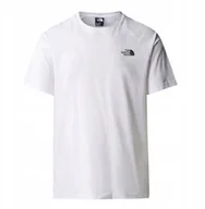 Koszulki męskie - The North Face M SS North Faces Tee NF0A87NUFN41 białe L - miniaturka - grafika 1