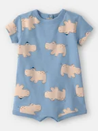 Pajacyki dla niemowląt - carter's Rampers w kolorze błękitnym - miniaturka - grafika 1