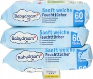 Chusteczki nawilżane - BABYDREAM CHUSTECZKI NAWILŻANE 3 X 60 SZT - miniaturka - grafika 1