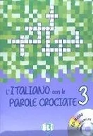 Książki do nauki języka włoskiego - L&#039;Italiano con le parole crociate 3 + CD-ROM - dostępny od ręki, natychmiastowa wysyłka - miniaturka - grafika 1