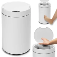 Zabawki zręcznościowe - Kosz na śmieci automatyczny JUNK biały - miniaturka - grafika 1