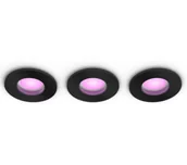 Systemy inteligentnych domów - Philips Hue White and Color Ambiance Xamento 3szt. Czarny - miniaturka - grafika 1