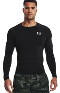 Koszulki męskie - Koszulka męska UNDER ARMOUR HeatGear® czarna - miniaturka - grafika 1