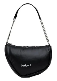 Desigual Women's Accessories Fabric Across Body Bag, czarna, czarny - Torebki damskie - miniaturka - grafika 1