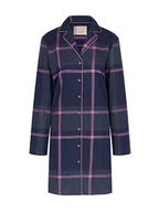 Koszulki i topy damskie - Triumph Damska koszulka Boyfriend Ndw X Checks Night Shirt, Blue - Dark Combination, 42 - miniaturka - grafika 1
