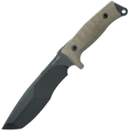 Noże - Fox Knives TRAPPER IDROGLIDER POWŁOKA BLD 3D CNC MICARTA ZIELONA RĘKOJEŚĆ FX-132 MGT - miniaturka - grafika 1