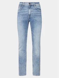 Mustang Jeansy Orlando 1014860 Niebieski Slim Fit - Spodnie męskie - miniaturka - grafika 1